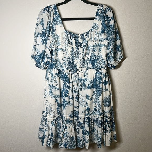 Gianni Bini “Tory” Parisian Babydoll Mini Dress | Size 6 | Cottagecore Style - Picture 7 of 8